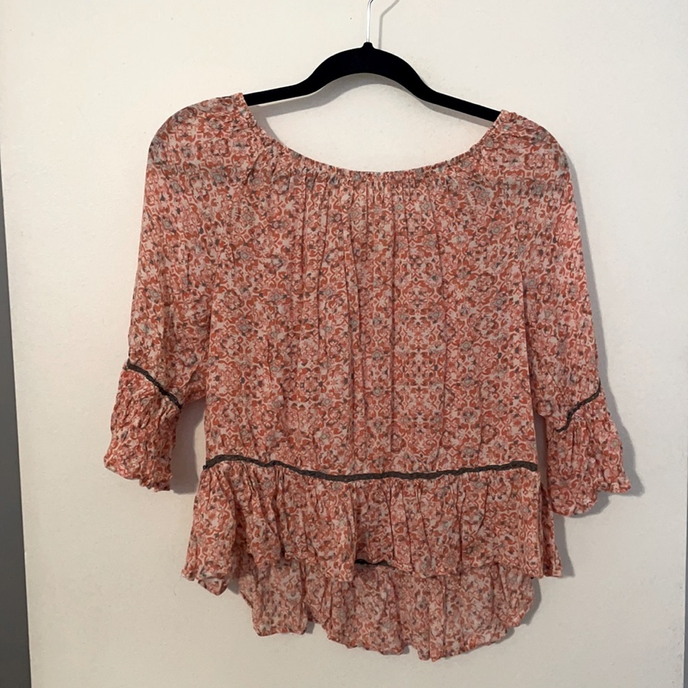 Pink Floral Shirt